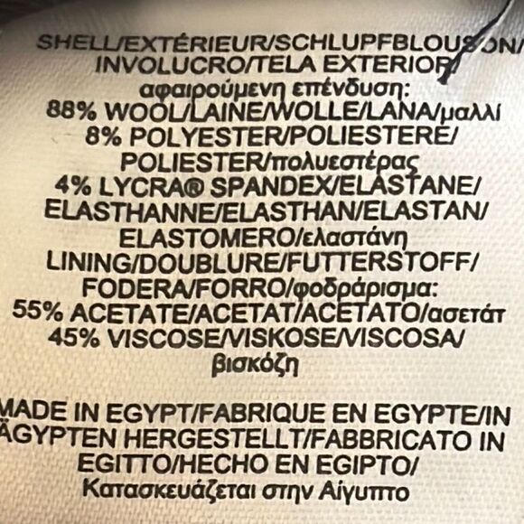 Brooks Brothers Explorer Madison Fit Suit Blazer Jacket 40L Wool Blend Charcoal - Picture 11 of 11